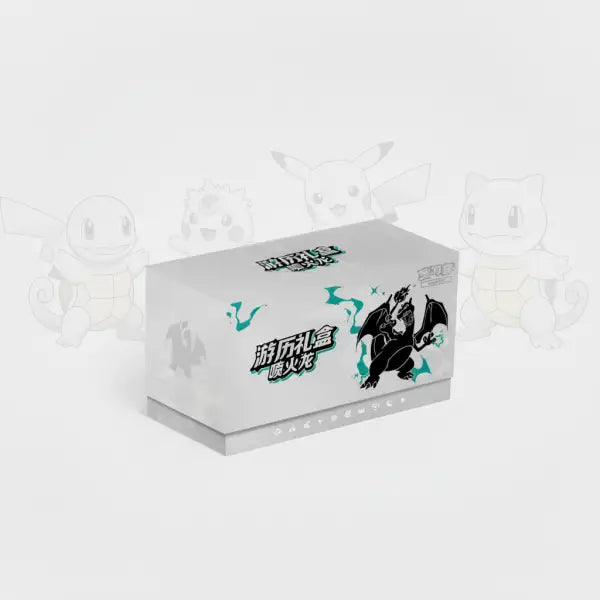 Charizard Travel Gift Box – Vereenvoudigd Chinees Pokémon Legendary Cards & Co
