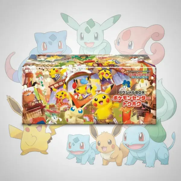 TOHOKU’S PIKACHU POKÉMON CENTER EXCLUSIVE BOX Legendary Cards & Co