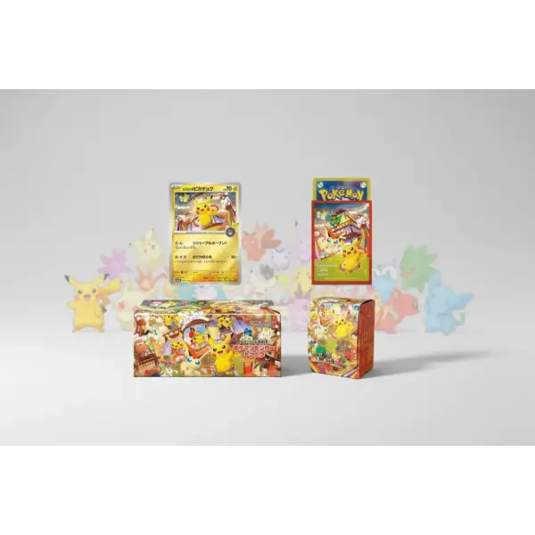 TOHOKU’S PIKACHU POKÉMON CENTER EXCLUSIVE BOX Legendary Cards & Co